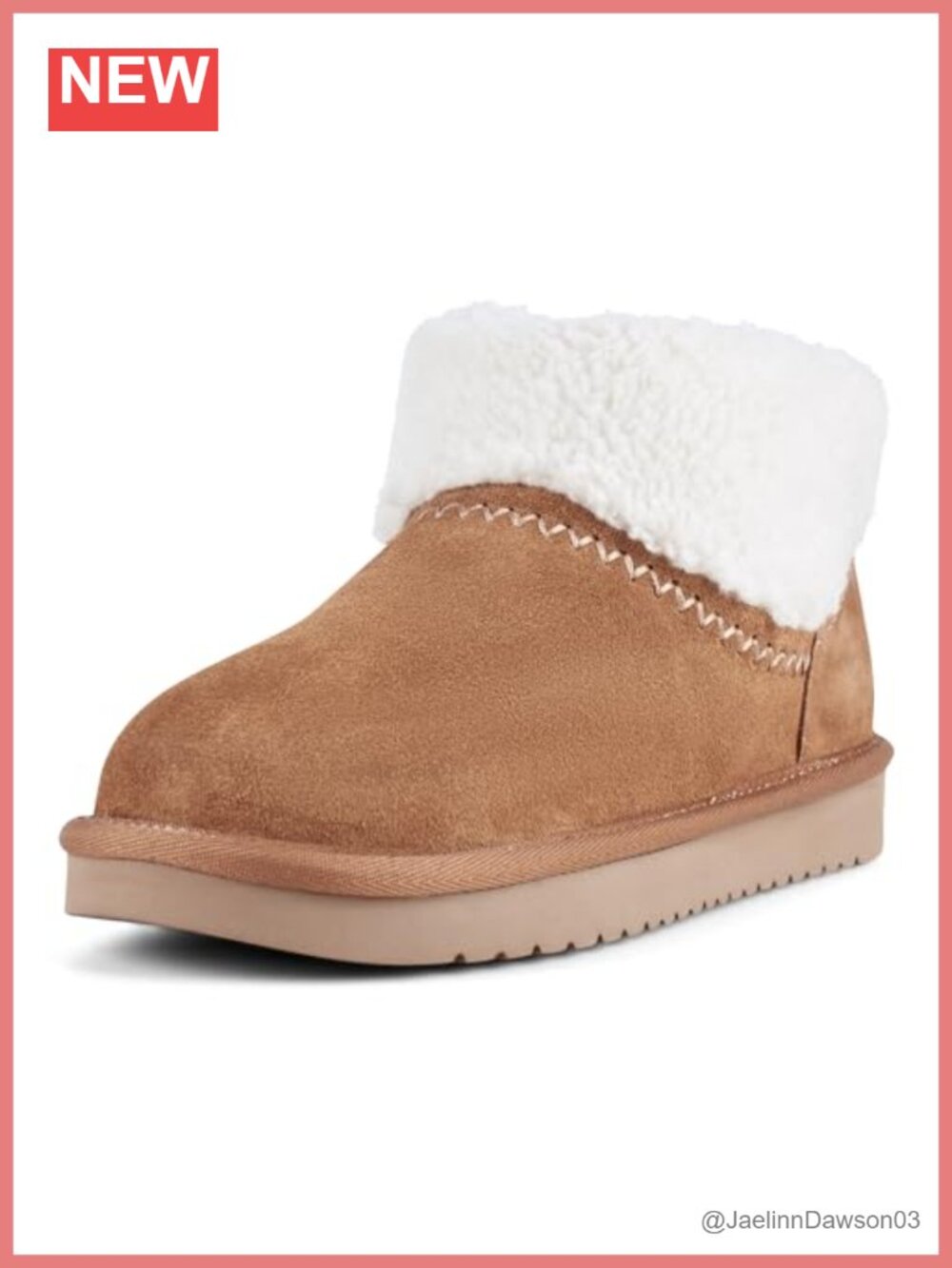 Earth Wylson Ankle Bootie Suede Textile Faux Fur Lined Flat Cushioned Insole